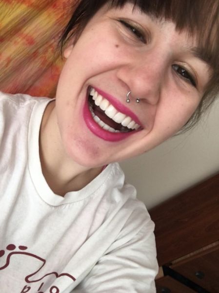 one colured lips