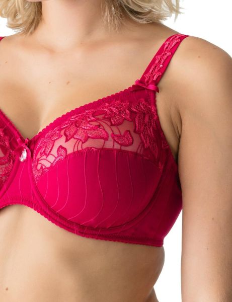 blue full cup bra