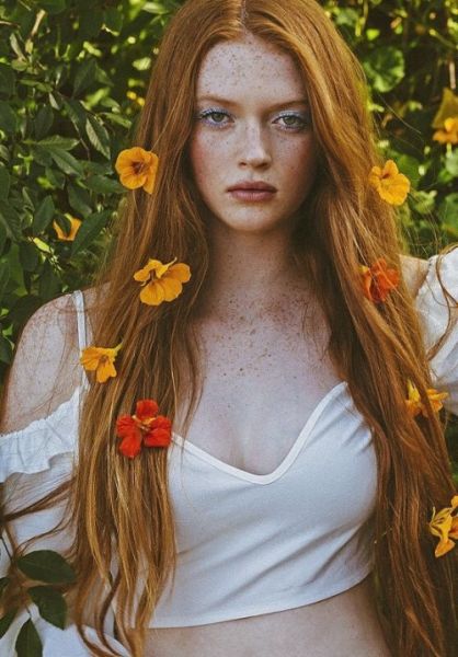 red hair pinterest
