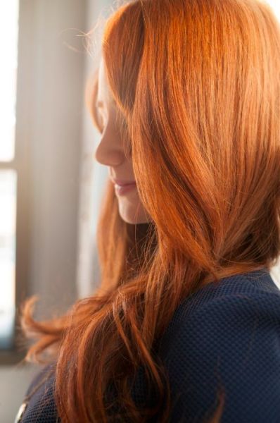 tumblr red hair curls