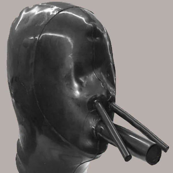 gas mask hood rubber