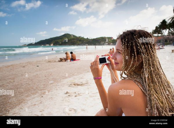 artificial beach girl