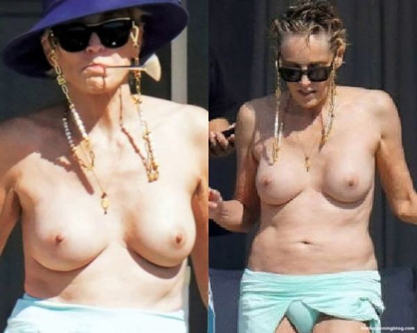 sharon stone hair