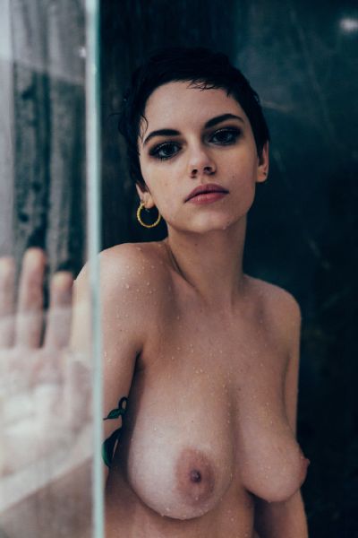 brunette anal