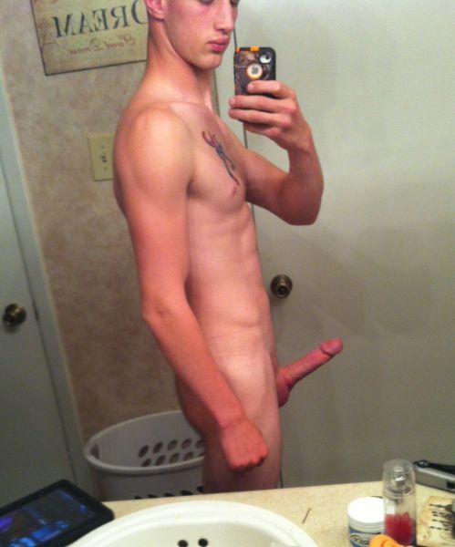 gay selfie hard