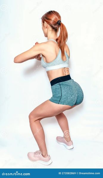 squatting denim