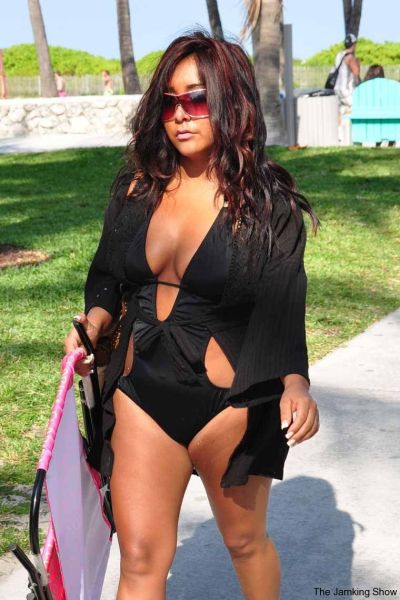 snooki red bikini jersey shore