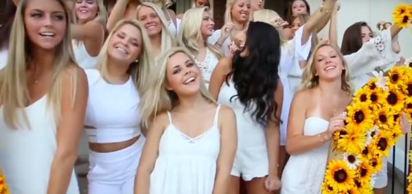 white and black sorority