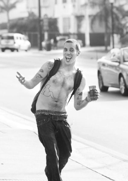 steve o bleached hair