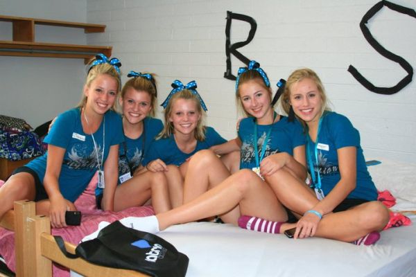 cheer camp hotel