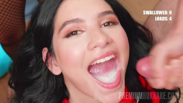 pretty face cum facial