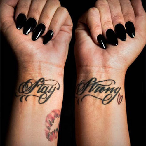 pretty foot tattoos