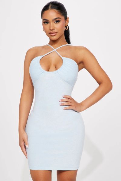 fashion nova dress prom light pink