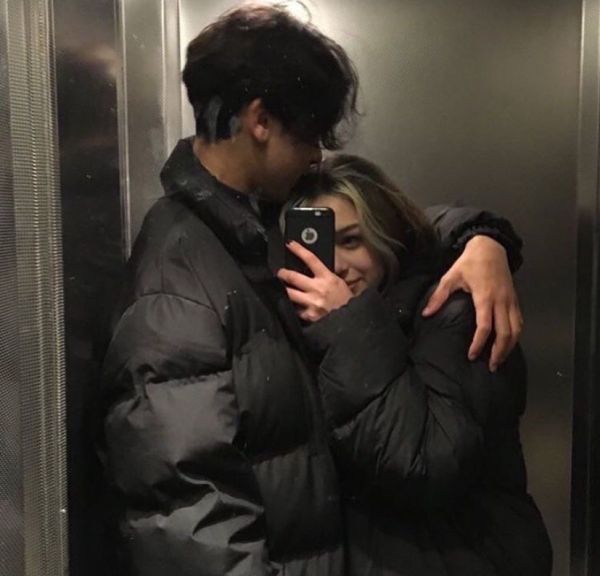 purple couple aesthetic