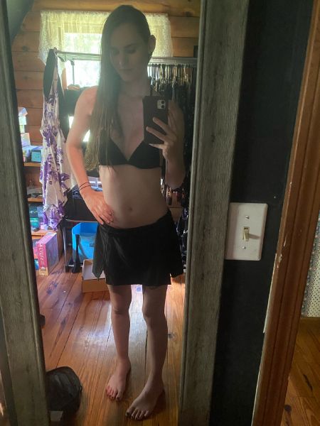 nikki hauser anchor bathing suit