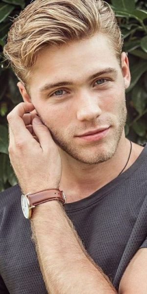 dark golden blonde hair