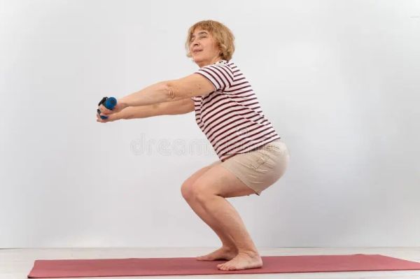 ji soo squatting
