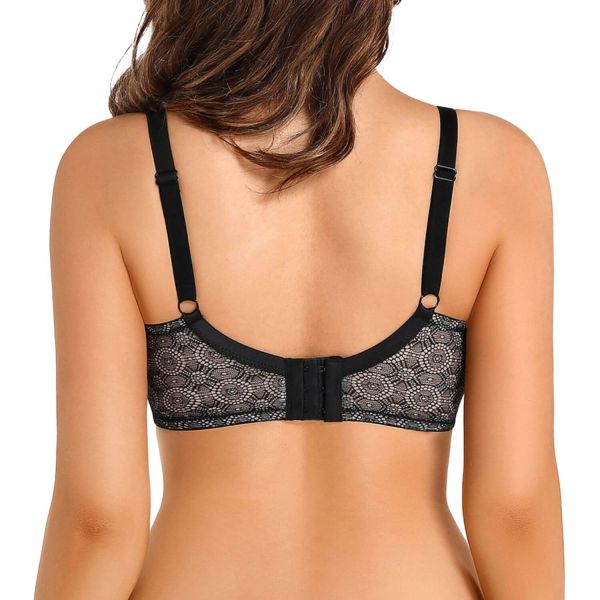 auden unlined balconette bra yellow