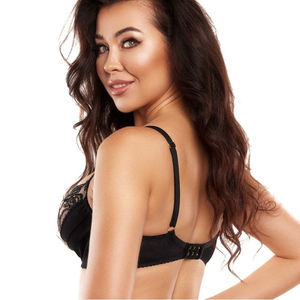 black lace bra unlined