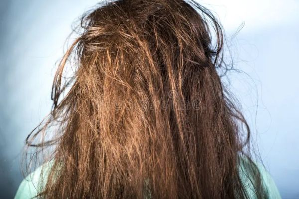 caucasian hair