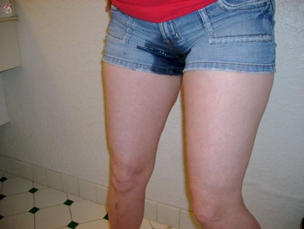 wet panties shorts