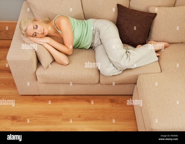 african american woman sleeping