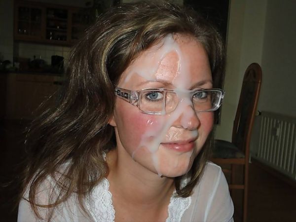 orgasm cum facial