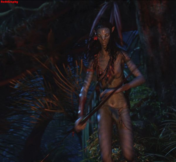 zoe saldana avatar poster